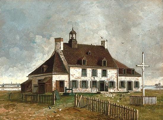 Henry Richard S. Bunnett The Saint-Gabriel Farmhouse oil painting image